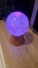 Glitter Globe Lamp