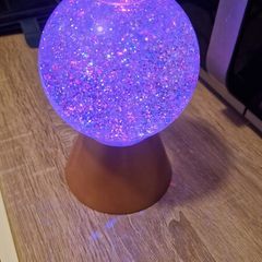 Glitter Globe Lamp