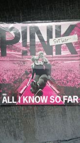 Pink all I know so far live concert vinyl lp
