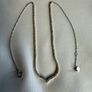 Natural Diamond 18k Gold Necklace Image 7