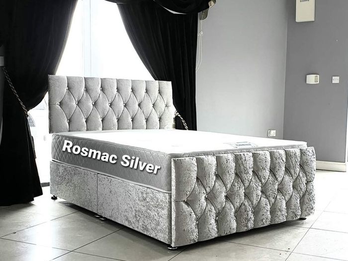 Luxus Sandy Divan Beds With Memory Foam Mattresses Available In All Sizes, Offering Free Cash On Delivery