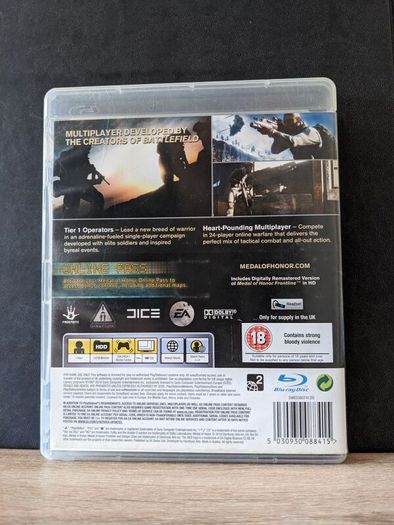 Medal of Honor - PS3 complete in box