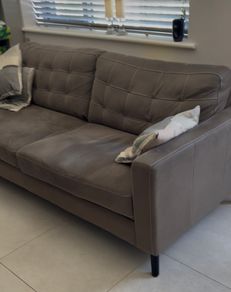 Grey 3 seater Couch