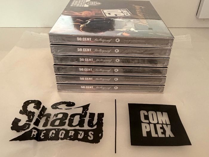 50 Cent 'Bulletproof' Soundtrack. Very old and brand new.
