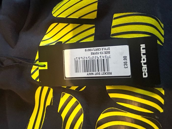 Cabrini tracksuit age 13 new
