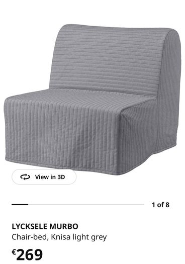 Ikea Lycksele Murbo chair bed