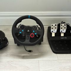 Logitech g29 wheel pedals and shifter