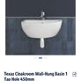 Brand New Wall Hung Basin 450mm Image 2