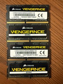 Corsair Vengeance Ddr4 Sodimm Ram 16gbx4