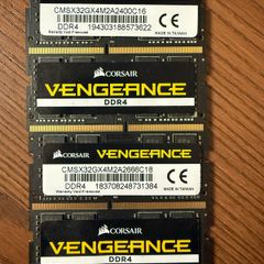 Corsair Vengeance Ddr4 Sodimm Ram 16gbx4