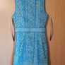 Warehouse blue lace Dress UK 12 Image 4