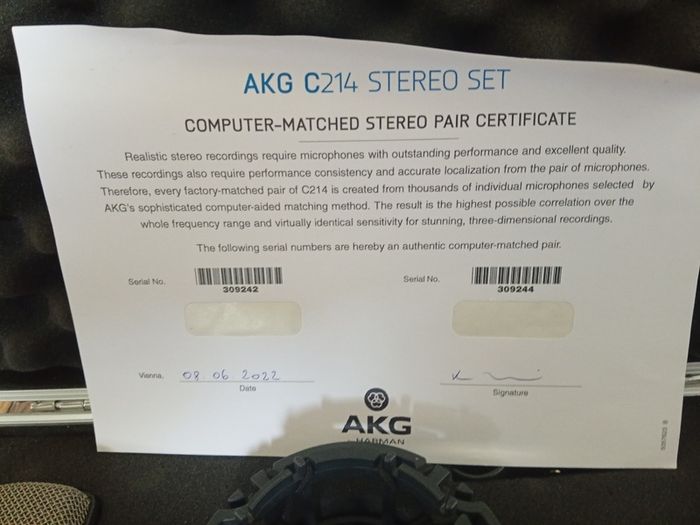 AKG C214 Stereo Set