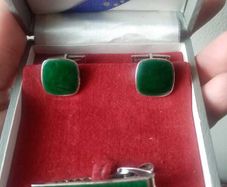 Cufflinks and tie pin