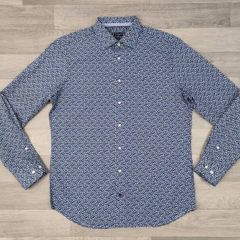 Tommy Hilfiger Floral Patterned Shirt Mens Large