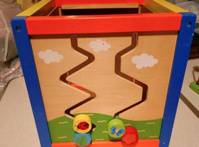 Activity Cube For Small Kids (used).