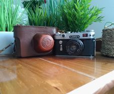 Zorki 6 Lens Industar-50 Refurbished, USSR Russian Rangefinder Serviced, Leica copy Film camera, 640015358