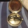 Enter a catchy titleAntique French Brass Pocket Sighting Compass - c. 1900 - Fully Working Image 3