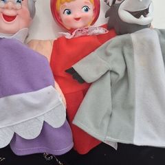 Little red riding hood hand puppets