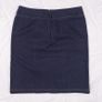 Tara Jarmon Dark Wash Indigo Navy Blue Denim Contrast Stitch Side Slit Mini Skirt 14UK/42EU Image 5