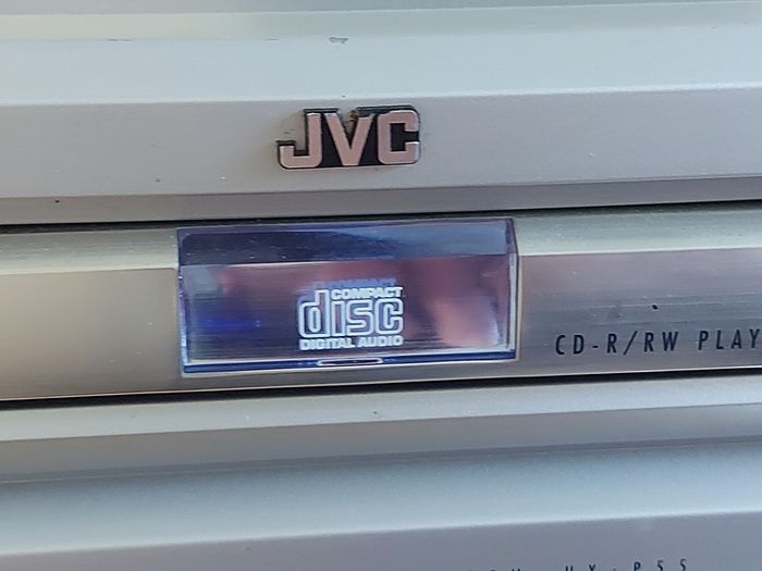 JVC Micro Component System, Model No. CA-UXP55, and 2 JVC Speakers, SP-UXP55, Radio, Tape and CD, in excellent cosmetic condition
