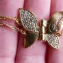 Guess Woman Bracelet Butterfly Zircons Golden Steel Image 9