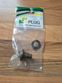 Engine Oil Sump Drain Plug Bung with Seal