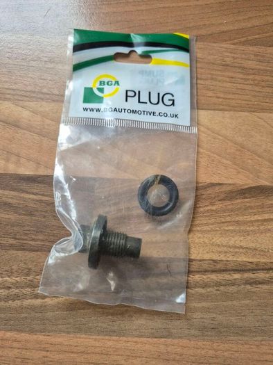 Engine Oil Sump Drain Plug Bung with Seal