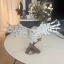 High Quality Resin Owl Statue Elegant Home Decor Image 4