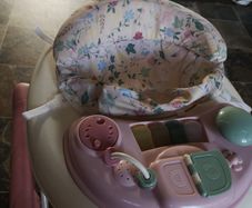 Girls baby walker