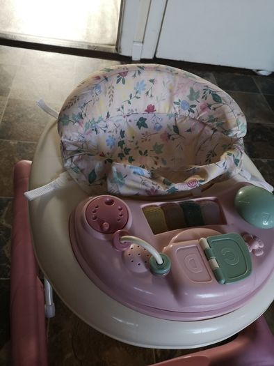 Girls baby walker