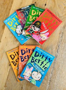 Dirty Bertie x7 Books - Funny Kids Series (Age 5-9) Bundle