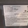Kenwood Microwave Image 4