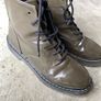 Zara green doc style boots 6/39 Image 7