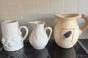 Kitchen Jugs x 3