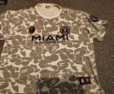 t-shirt bathing ape X Miami