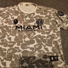 t-shirt bathing ape X Miami