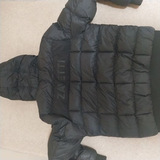 Black Zavetti Canada puffer jacket