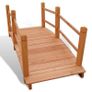 NEW SALE | High Quality Solid Wood Garden Bridge 140 x 60 x 56 cm Image 6