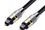 New Premium 1.5m Gold Plated Toslink Optical Digital Cable 5.1 7.1 Blue-Ray #928