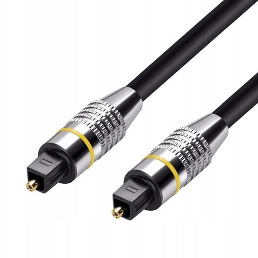 New Premium 1.5m Gold Plated Toslink Optical Digital Cable 5.1 7.1 Blue-Ray #928