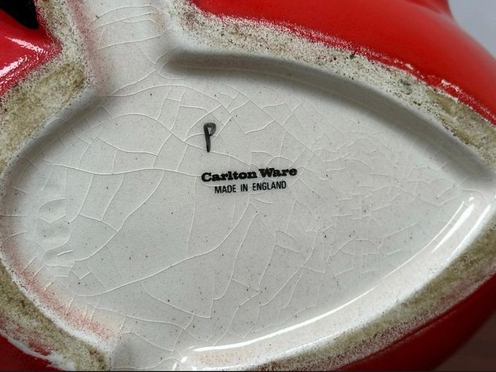 vintage Carlton Ware Red Baron teapot