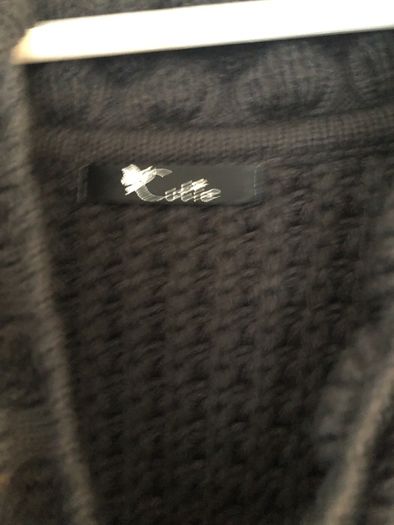 Charcoal grey cardigan
