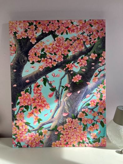 Acrylic Painting,Colour-Changing Leaves | 24  32