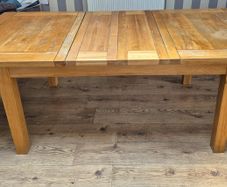 solid wood dining table