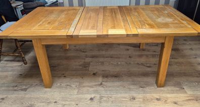 solid wood dining table