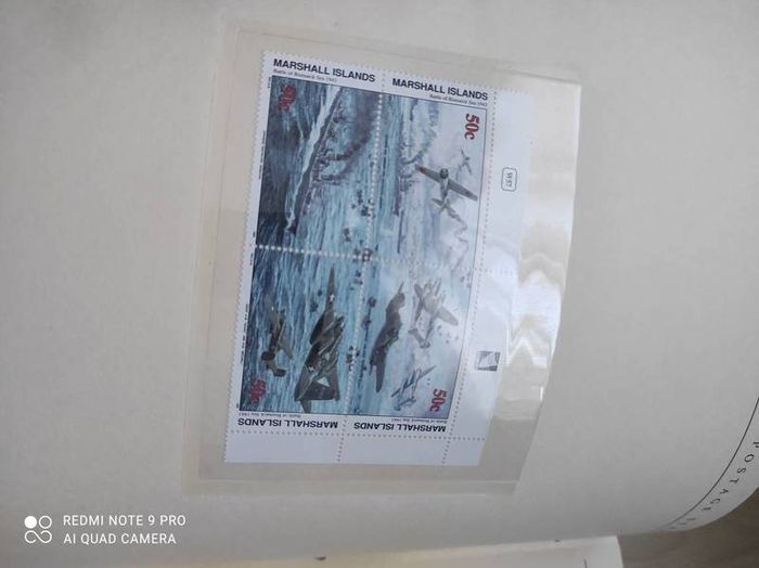 The History of World War II in the postage stamps