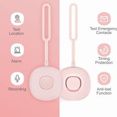 Personal Alarm with GPS Location Tracker and Loud 120DB Siren.