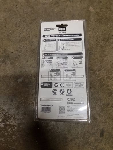 UNION StrongBOLT Euro Profile Cylinder Mortice Sashlock