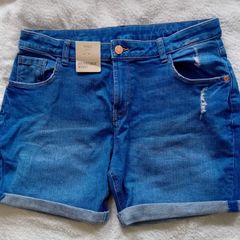 M&S Stretchy Denim Shorts Age 15-16 BNWT