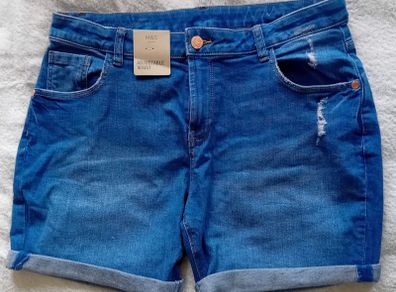 M&S Stretchy Denim Shorts Age 15-16 BNWT